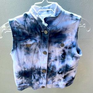 Kids size 12 Jean jacket tie-dye from GAP